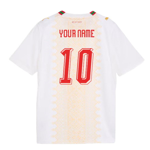 2026-2027 Morocco Away Shirt (Kids) (Your Name)-SoccerKits Hub | Buy Soccer Jerseys Online